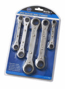 BLUE SPOT TOOLS 5 PCE METRIC RATCHET RING SPANNER SET (6-21MM) - Premium Automotive from BLUE SPOT - Just £19.99! Shop now at Bargain LAB