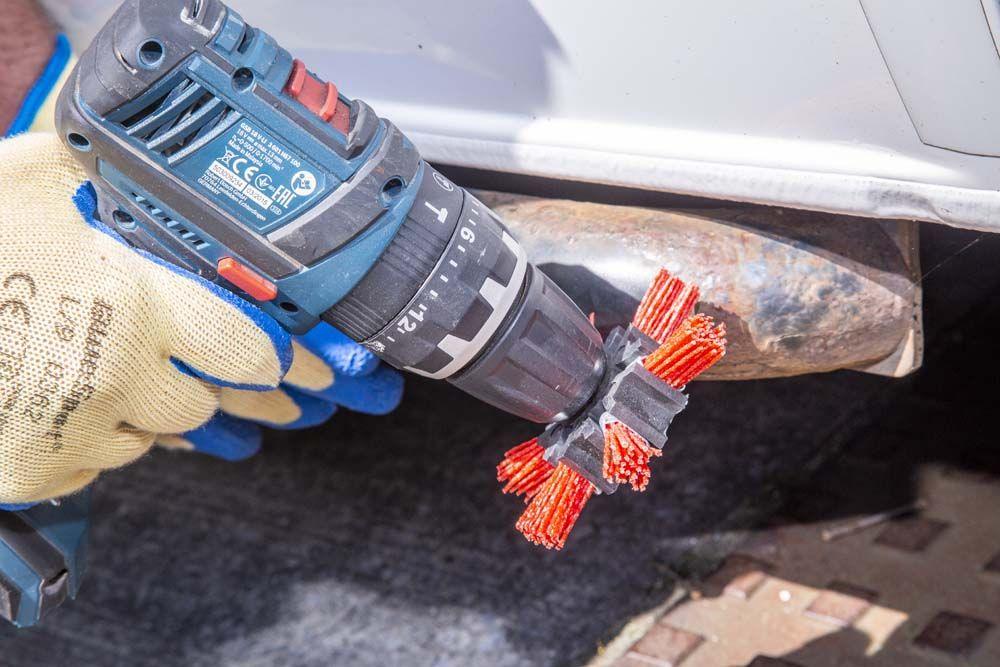 BLUE SPOT TOOLS 5 PCE NYLON ABRASIVE BRUSH SET - Bargain LAB