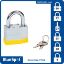 BLUE SPOT TOOLS 50MM LAMINATED PADLOCK - Premium Security from BLUE SPOT - Just £6.99! Shop now at Bargain LAB