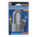 BLUE SPOT TOOLS 50MM LONG SHACKLE SATIN FINISH PADLOCK - Premium Security from BLUE SPOT - Just £8.99! Shop now at Bargain LAB