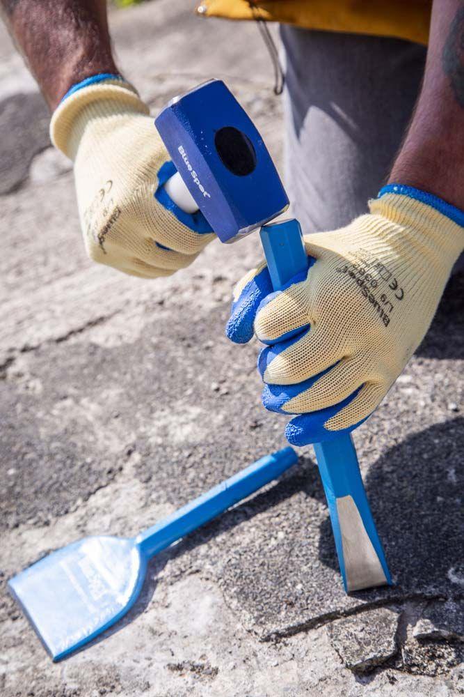 BLUE SPOT TOOLS 57MM (2.25") INDUCTION HARDENED BOLSTER - Premium Building Tools from BLUE SPOT - Just £6.25! Shop now at Bargain LAB