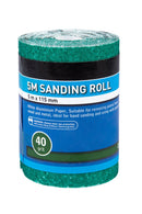 BLUE SPOT TOOLS 5MTR 115MM SANDING ROLL 40 GRIT - Premium Abrasives from BLUE SPOT - Just £6.99! Shop now at Bargain LAB