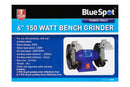 BLUE SPOT TOOLS 6" 150 WATT BENCH GRINDER - Premium Power Tools from BLUE SPOT - Just £49.99! Shop now at Bargain LAB