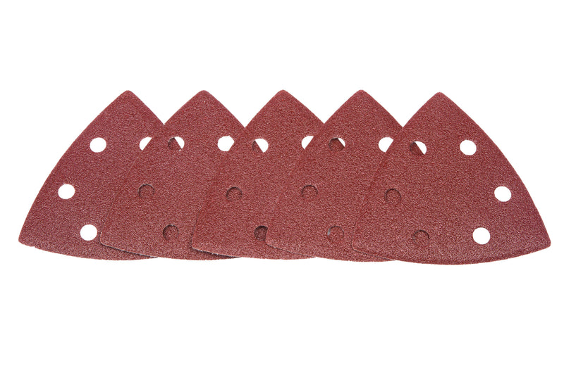 BLUE SPOT TOOLS 6 PACK 93MM MIXED GRIT DELTA SANDING SHEETS - Premium Abrasives from BLUE SPOT - Just £3.99! Shop now at Bargain LAB