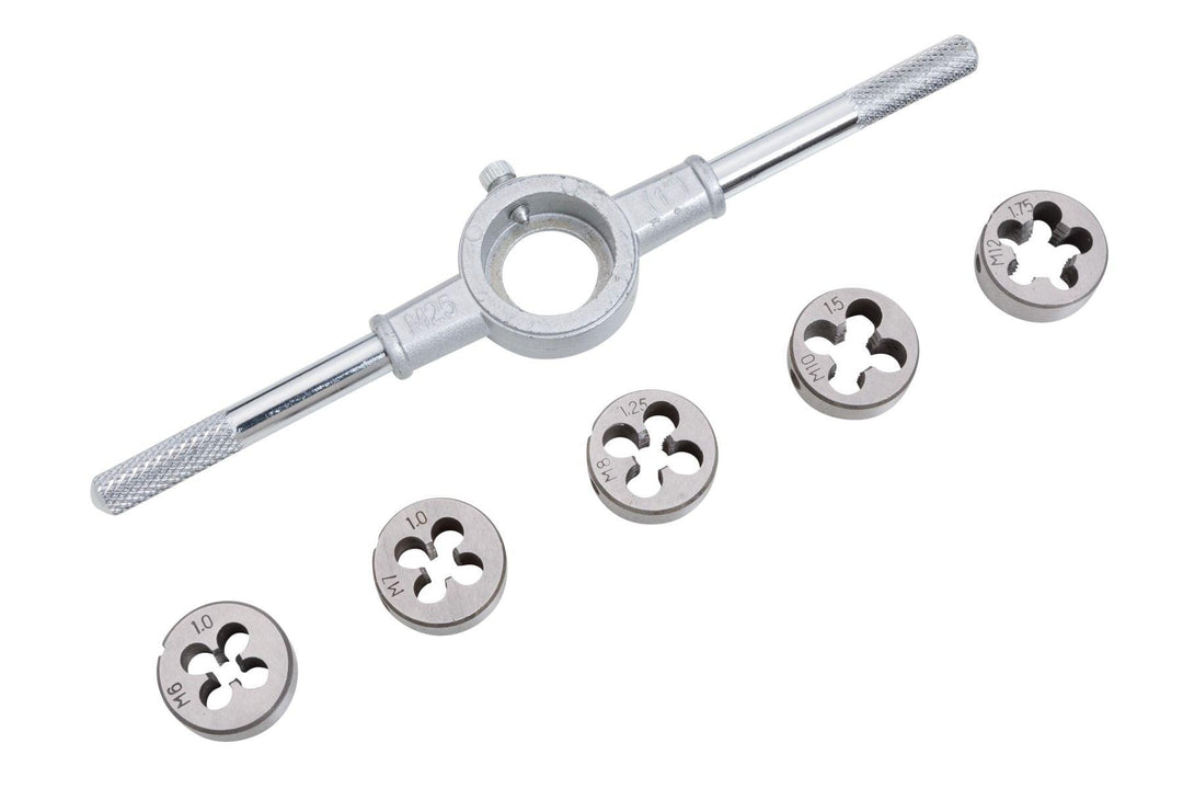 BLUE SPOT TOOLS 6 PCE DIE SET (M6-M12) - Premium Hand Tools from BLUE SPOT - Just £8.99! Shop now at Bargain LAB