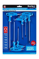 BLUE SPOT TOOLS 6 PCE T-HANDLE TORX WRENCH SET (T10-T40) - Premium Hand Tools from BLUE SPOT - Just £12.99! Shop now at Bargain LAB