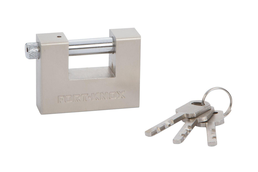 BLUE SPOT TOOLS 60MM SHUTTER "C" TYPE BLOCK PADLOCK - Premium Security from BLUE SPOT - Just £7.99! Shop now at Bargain LAB