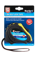 BLUE SPOT TOOLS 7.5M (25FT) SOFT GRIP SELF-LOCK TAPE MEASURE - Premium Hand Tools from BLUE SPOT - Just £8.99! Shop now at Bargain LAB
