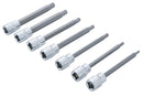 BLUE SPOT TOOLS 7 PCE 3/8" EXTRA LONG SPLINE SOCKET BIT SET (M4 -M10) - Premium Automotive from BLUE SPOT - Just £13.99! Shop now at Bargain LAB