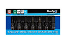 BLUE SPOT TOOLS 7 PCE 3/8" IMPACT HEX BIT SOCKETS (H3-H10) - Premium Automotive from BLUE SPOT - Just £12.99! Shop now at Bargain LAB