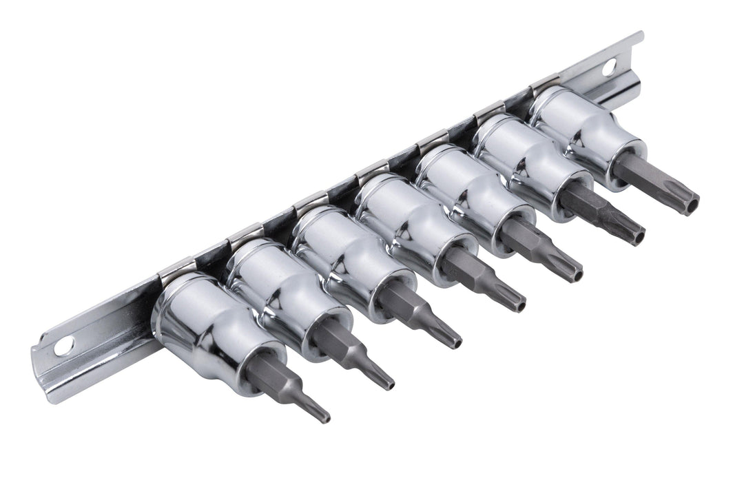 BLUE SPOT TOOLS 7 PCE 3/8" SECURITY TORX BIT SET (T10-T40) - Premium Automotive from BLUE SPOT - Just £9.99! Shop now at Bargain LAB
