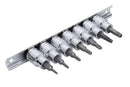 BLUE SPOT TOOLS 7 PCE 3/8" SECURITY TORX BIT SET (T10-T40) - Premium Automotive from BLUE SPOT - Just £9.99! Shop now at Bargain LAB