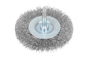 BLUE SPOT TOOLS 75MM (3") FLAT WIRE WHEEL BRUSH - Bargain LAB