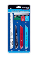 BLUE SPOT TOOLS 8 PCE 150-240MM RECIPROCATING SAW BLADES (BIM) - Bargain LAB