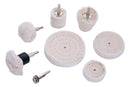 BLUE SPOT TOOLS 8 PCE POLISHING WHEEL SET - Premium Hobby from BLUE SPOT - Just £17.99! Shop now at Bargain LAB