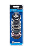 BLUE SPOT TOOLS 8 PCE SANDING AND PREPARATION SET - Premium Abrasives from BLUE SPOT - Just £8.95! Shop now at Bargain LAB
