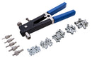 BLUE SPOT TOOLS 86 PCE NUT RIVETER KIT (M3 - M8) - Premium Engineering and Metalwork from BLUE SPOT - Just £24.99! Shop now at Bargain LAB