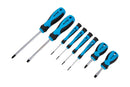 BLUE SPOT TOOLS 8PCE SOFT GRIP SCREWDRIVER SET - Premium Hand Tools from BLUE SPOT - Just £7.49! Shop now at Bargain LAB