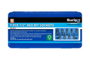 BLUE SPOT TOOLS 9 PCE 1/2" HEX BIT SOCKETS (H4 - H17) - Premium Automotive from BLUE SPOT - Just £25.99! Shop now at Bargain LAB