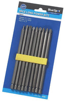 BLUE SPOT TOOLS 9 PCE 150MM EXTRA LONG POWER BIT SET - Premium Hand Tools from BLUE SPOT - Just £7.49! Shop now at Bargain LAB