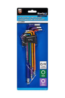BLUE SPOT TOOLS 9 PCE EXTRA LONG COLOUR CODED BALL END HEX KEY SET (1.5-10MM) - Premium Hand Tools from BLUE SPOT - Just £13.99! Shop now at Bargain LAB