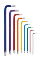 BLUE SPOT TOOLS 9 PCE EXTRA LONG COLOUR CODED TAMPER TORX KEY SET (T10-T50) - Premium Hand Tools from BLUE SPOT - Just £13.99! Shop now at Bargain LAB