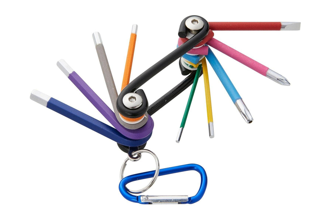 BLUE SPOT TOOLS 9 PCE FOLDING HEX, TORX AND SCREWDRIVER WRENCH SET - Premium Hand Tools from BLUE SPOT - Just £4.49! Shop now at Bargain LAB