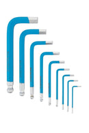 BLUE SPOT TOOLS 9PCE SHORT ARM BALL END HEX KEY SET - Premium Hand Tools from BLUE SPOT - Just £8.49! Shop now at Bargain LAB
