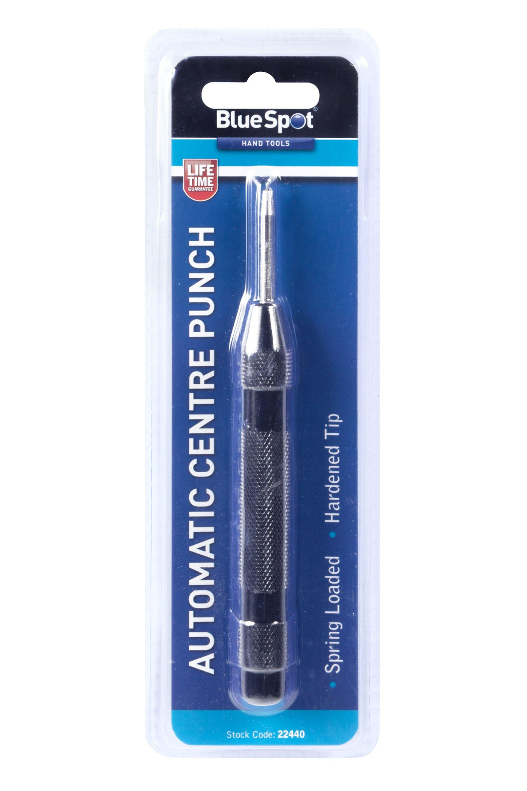BLUE SPOT TOOLS AUTOMATIC CENTRE PUNCH - Premium Hand Tools from BLUE SPOT - Just £6.99! Shop now at Bargain LAB