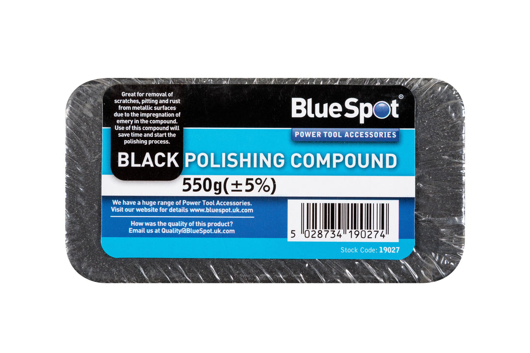 BLUE SPOT TOOLS BLACK POLISHING COMPOUND (500G) - Premium Hobby from BLUE SPOT - Just £7.99! Shop now at Bargain LAB