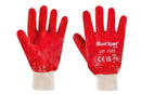 BLUE SPOT TOOLS HEAVY DUTY PVC GLOVES LARGE - Premium Building Tools from BLUE SPOT - Just £5.79! Shop now at Bargain LAB