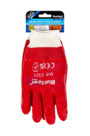 BLUE SPOT TOOLS HEAVY DUTY PVC GLOVES MEDIUM - Premium Building Tools from BLUE SPOT - Just £5.49! Shop now at Bargain LAB