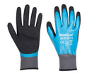 BLUE SPOT TOOLS LATEX WATER RESISTANT GLOVES (MEDIUM) - Premium Building Tools from BLUE SPOT - Just £6.49! Shop now at Bargain LAB