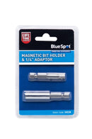 BLUE SPOT TOOLS MAGNETIC BIT HOLDER & 1/4" ADAPTOR - Bargain LAB