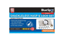 BLUE SPOT TOOLS SHACKLELESS HASP & LOCK SET - Premium Security from BLUE SPOT - Just £37.99! Shop now at Bargain LAB