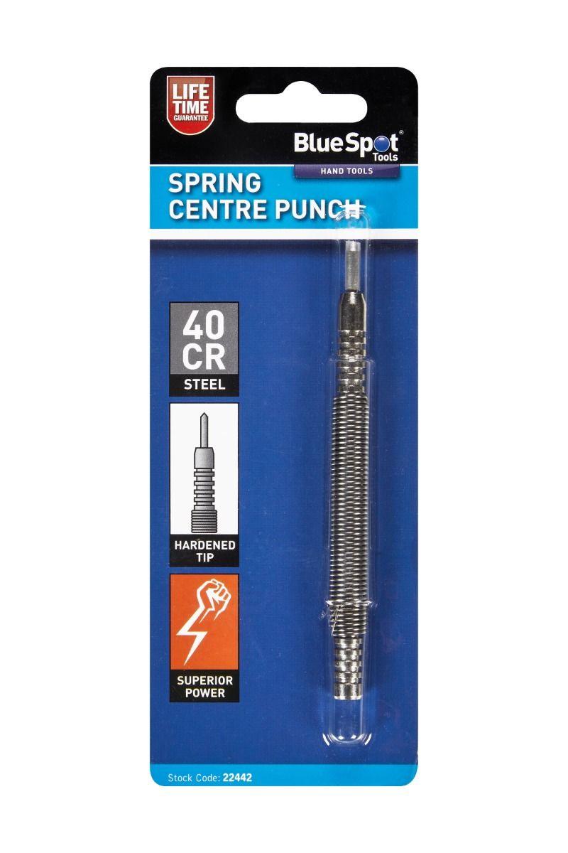 BLUE SPOT TOOLS SPRING CENTRE PUNCH - Premium Hand Tools from BLUE SPOT - Just £6.99! Shop now at Bargain LAB
