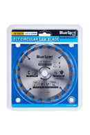 BLUE SPOT TOOLS165MM X 20MM TCT CIRCULAR SAW BLADE (20 TEETH) - Bargain LAB