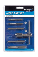 BLUESPOT 6 PCE TAP SET (M6-M12) - Premium Engineering and Metalwork from BLUE SPOT - Just £9.95! Shop now at Bargain LAB