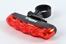 Red LED Rear Bike Light with Batteries - Bargain LAB