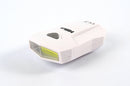 White COB Front Bike Light with Batteries - Bargain LAB