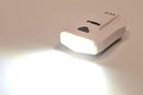 White COB Front Bike Light with Batteries - Bargain LAB