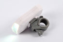 White COB Front Bike Light with Batteries - Bargain LAB