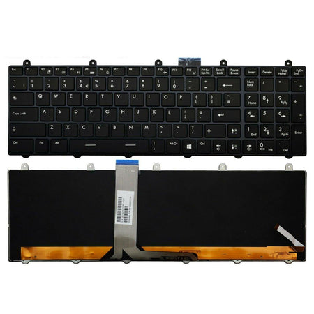 MSI GP70 GT60 68 70 GT660 80 Backlit RGB Laptop Replacement Keyboard V139922AK1 D UK - Bargain LAB